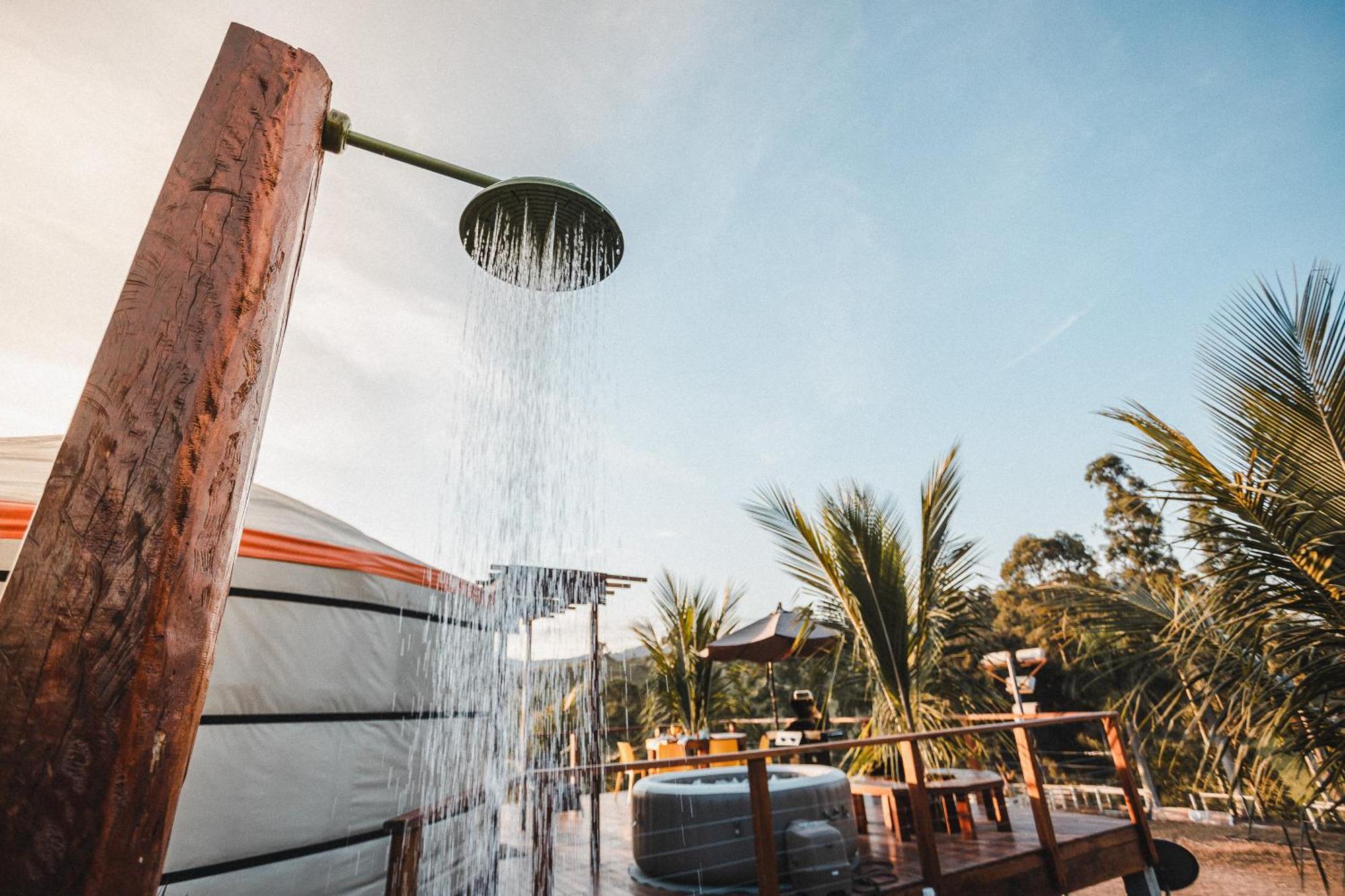 Yurt, romântico e luxuoso, natureza e cachoeiras Jacutinga Exterior foto