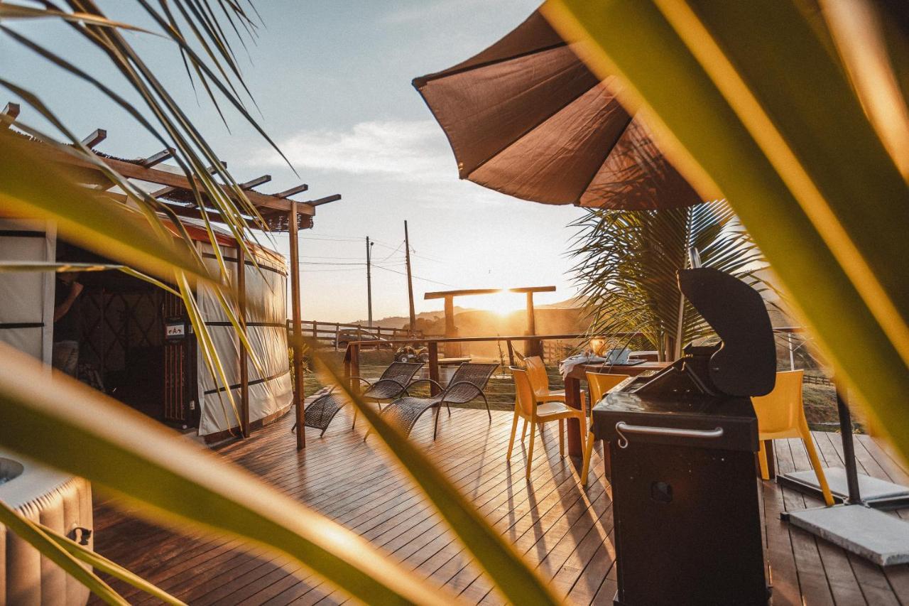 Yurt, romântico e luxuoso, natureza e cachoeiras Jacutinga Exterior foto
